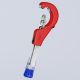 16. Knipex 90 31 03 BK hand pipe cutting tool Pipe cutter