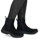 12. Waterproof Comfortable Black Leather Women’s Ankle Boots – Rieker 7269-00