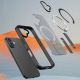 7. Hybrid Armor X case for iPhone 17 with MagSafe-compatible stand - black