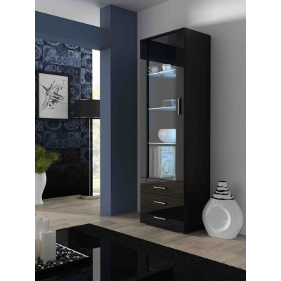2. SOHO S1 display cabinet black/gloss black