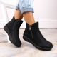 19. Comfortable insulated ankle boots Rieker W RKR612 black