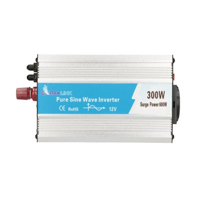 3. Extralink OPIP-300W car voltage converter 12V, 300W pure sine