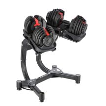 SR52 ADJUSTABLE DUMBBELL SET (2 PCS) + STR10 PRO HMS RACK