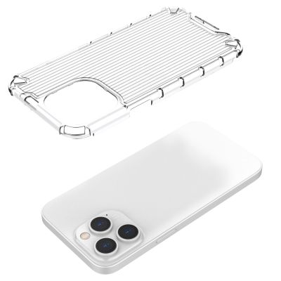 8. Ombre Protect Case for iPhone 13 Pro Max pink and blue armored case
