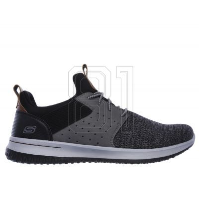 2. Skechers Delson Camben M 65474BKGY shoes