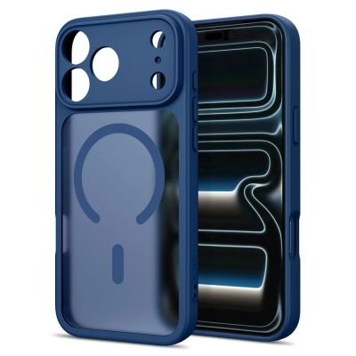 2. Tech-Protect BasicMag MagSafe Case for iPhone 17 Pro / 18 Pro - Dark Blue Matte
