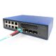 8. Industrial 8+4 10G SFP Port L2+ Gigabit Ethernet POE Switch 8 x GE RJ45 + 4 x 10G SFP Port