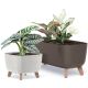 2. GRACIA CASE ECO WOOD FLOWER POT 39x19.5CM COFFEE