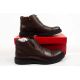 9. Lee Cooper men's shoes elegant brown leather insulated ankle boots