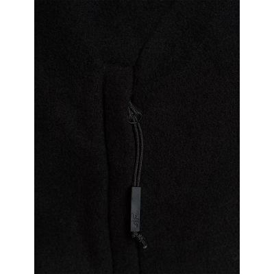 3. Men's fleece with a stand-up collar and a softshell panel 4F 4FWAW26TFLEM480-20S