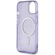 7. Guess Glitter Gold MagSafe case for iPhone 14 - purple
