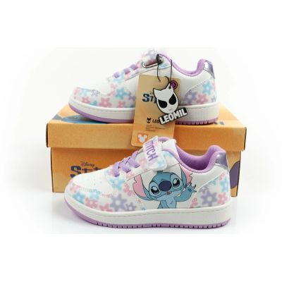 10. Leomil children's sports shoes sneakers Stitch comfortable lightweight with Velcro