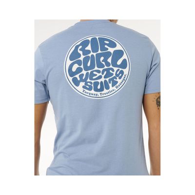 5. RIP CURL Wettie Passage Icon Tee Blue