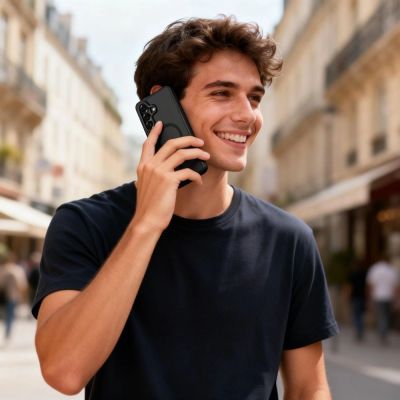 8. Tech-Protect MagCam MagSafe Case for Samsung Galaxy S26 - Matte Black