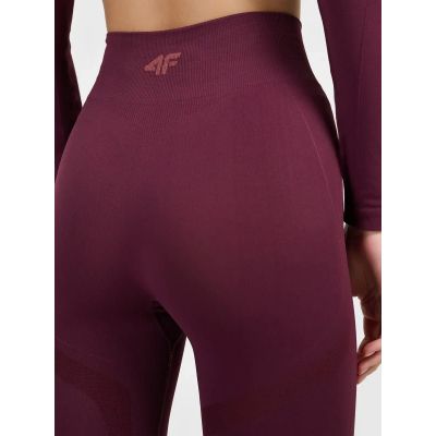 4. Seamless thermal ski base layer with quick-drying finish – women’s 4F leggings 4FWAW26USEAF325-60S