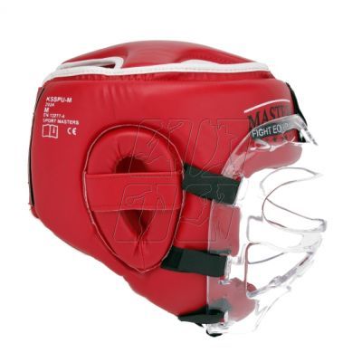 26. Masters boxing helmet with mask KSSPU-M (WAKO APPROVED) 02119891-M02