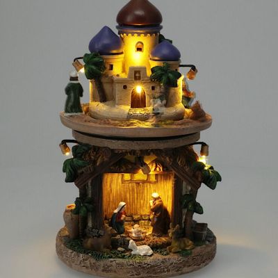 4. LED DECORATIVE NATIVITY 14x14x23CM
