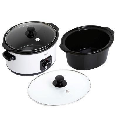 4. Slow cooker ADLER AD 6413w white