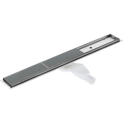 Linear floor drain 90 cm - Reversible