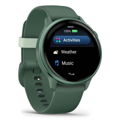 2. Garmin Vivoactive 6 42mm Jasper Green watch