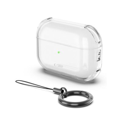 2. Tech-Protect Bounce Case for AirPods Pro 3 - Clear