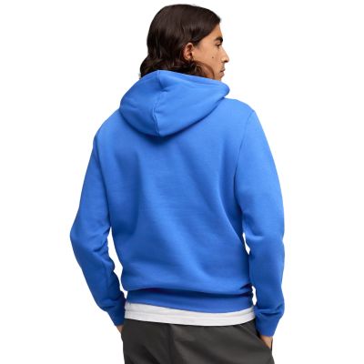 4. Puma ESS No. 1 Logo Centered Hoodie Men's Blue 692914 13