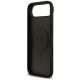 7. Guess Grained Flowers Classic Logo MagSafe case for iPhone Air - black