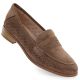 Suede openwork loafers brown Potocki SZ12585