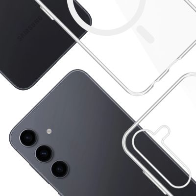 2. 3mk Clear MagCase for Samsung Galaxy S24 - transparent