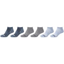 Skechers 6PPK Casual Super Soft Sneaker Socks SK43069-4851 Multicolor 27-30