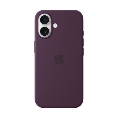 2. Apple iPhone 16 Silicone Case with MagSafe - Plum