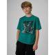 Boy's regular printed T-shirt 4F 4FJKAW26TTSHM4455-46S
