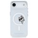 3. Karl Lagerfeld IML Peekaboo MagSafe Case for iPhone Air - Clear