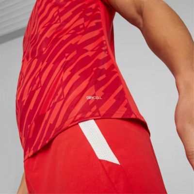 5. Puma teamULTIMATE Men's Red T-Shirt 705371 01