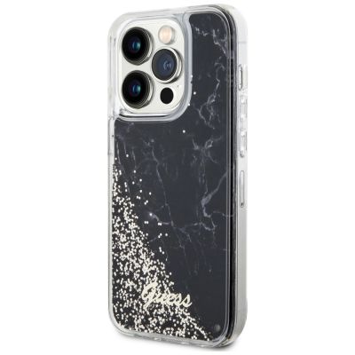 2. Guess GUHCP14LLCSGSGK iPhone 14 Pro 6.1" black/black hardcase Liquid Glitter Marble