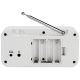 2. Denver DAB-42 Personal Digital Radio, White