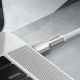 8. Baseus Cafule Metal 100W USB-C - USB-C Cable 2m - White
