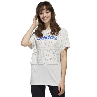 6. Adidas Essentials Linear Loose Tee W GD2912