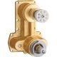 Thermostatic concealed BOX body with shower diverter BXY_M44T 5908212092224