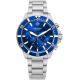 Men's Watch Giewont Chronograph Sapphire Silver Blue GW3970-B3