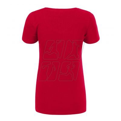 3. Malfini Action V-neck T-shirt W MLI-70171 formula red