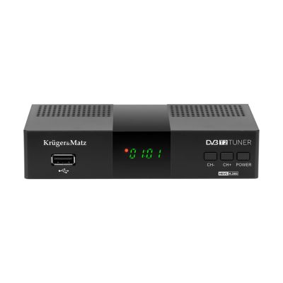 2. KRUGER & MATZ DECODER DVB-T2 H.265 HEVC KM0550D