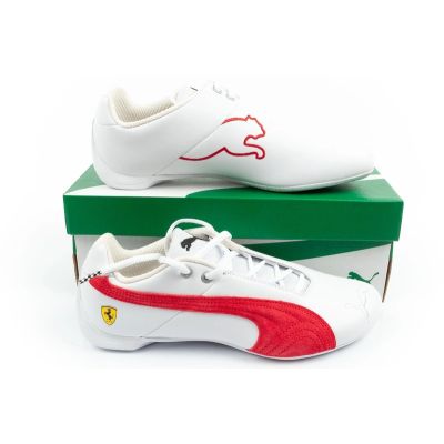 9. Puma men's sports shoes Ferrari Future Cat white natural leather fashionable
