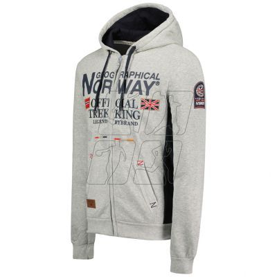 3. Geographical Norway Gafont Men 007 M sweatshirt (WW6208H/GN/Blended Gray)