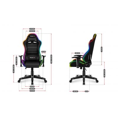 6. Huzaro Ranger 6.0 RGB Mesh gaming chair for children