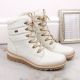 6. Remonte W RKR629 wool-lined waterproof leather ankle boots, white