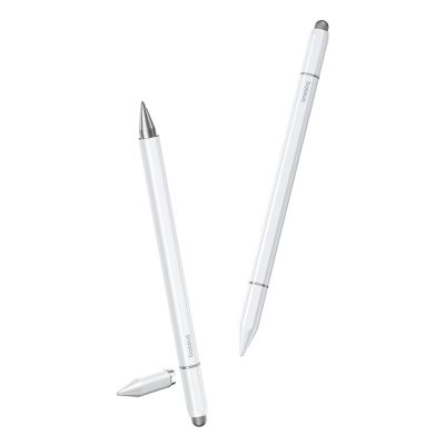 5. Baseus Smooth Writing III 3in1 Passive Stylus - Magnetic Version - White