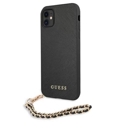 2. Guess Saffiano Chain case for iPhone 11 6.1" / Xr - black