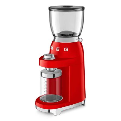 Smeg CGF11RDEU Coffee Grinder 150W Red