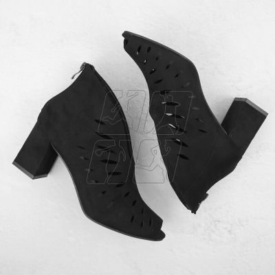 4. Potocki W WOL225A suede ankle boots, black